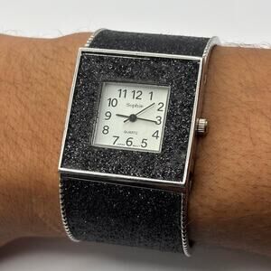 Silver & Black Sophie Watch